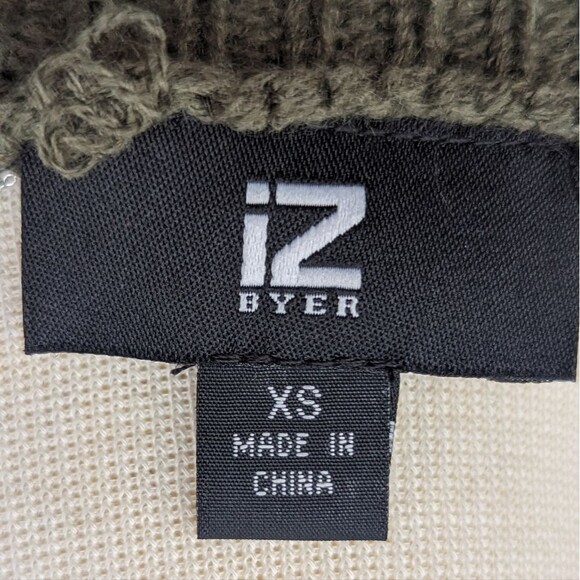 IZ Beyer Olive green sweater - Picture 3 of 3